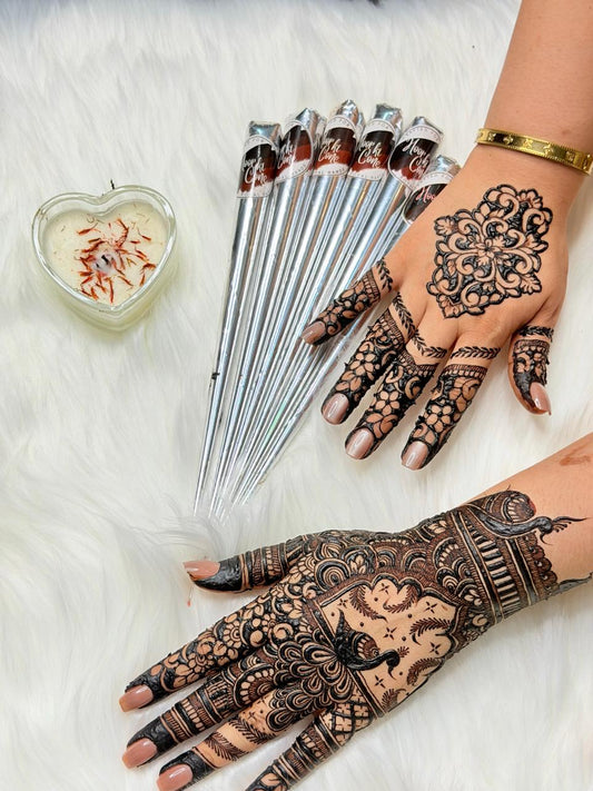 Bridal Cone- Dark Mehroon Stain