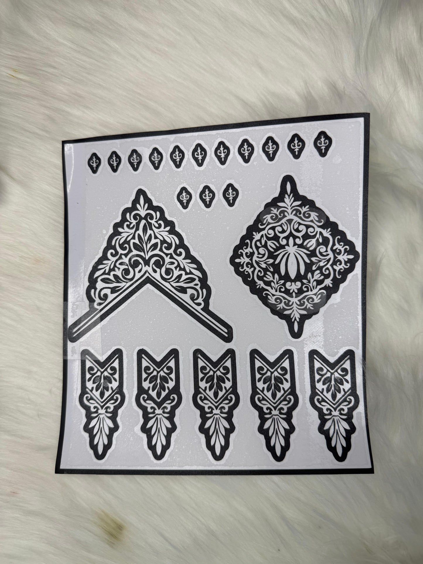 Combination Mehandi Tattoo