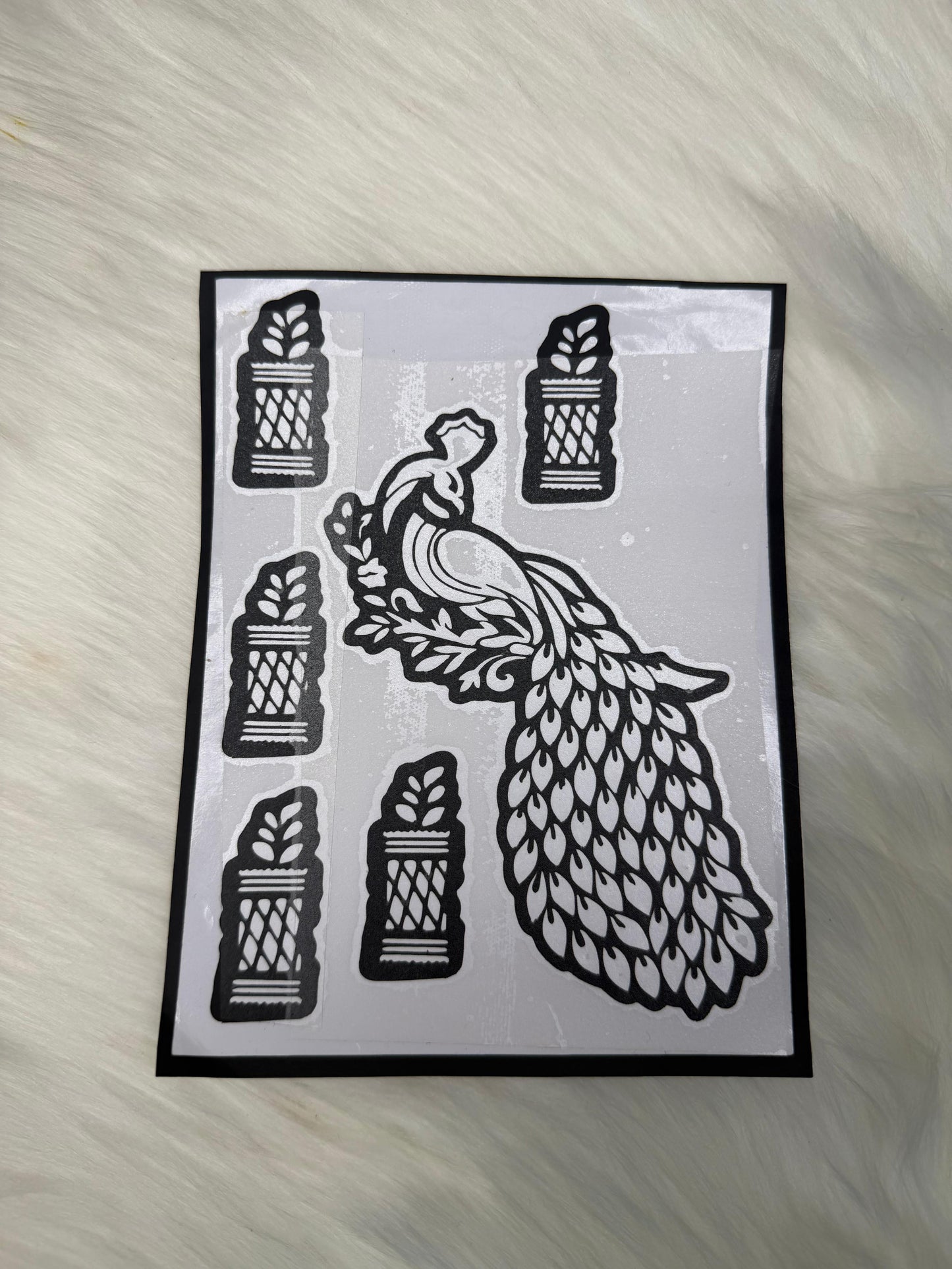 Peacock Mehandi Tattoo